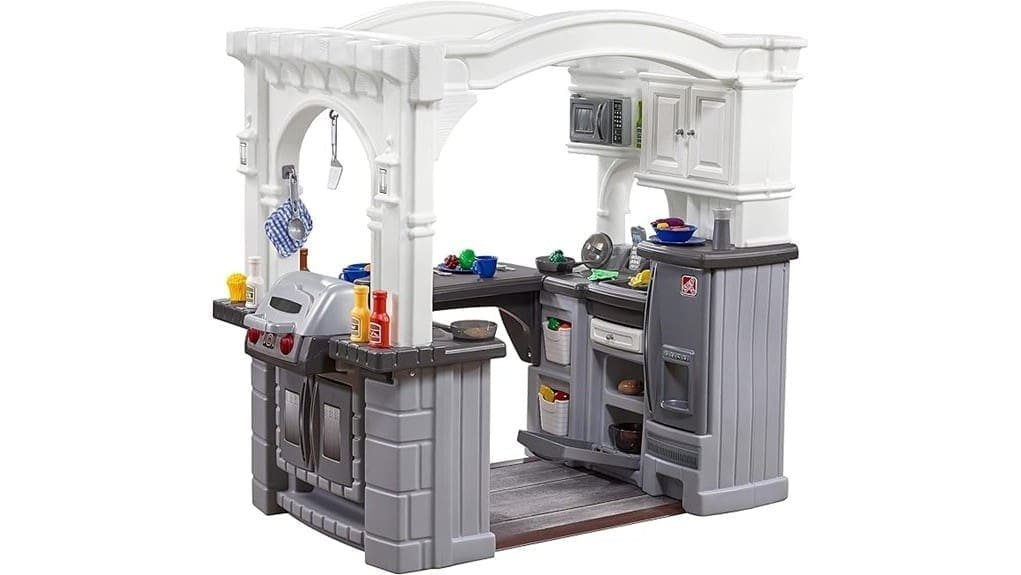 spacious upscale kitchen and grill