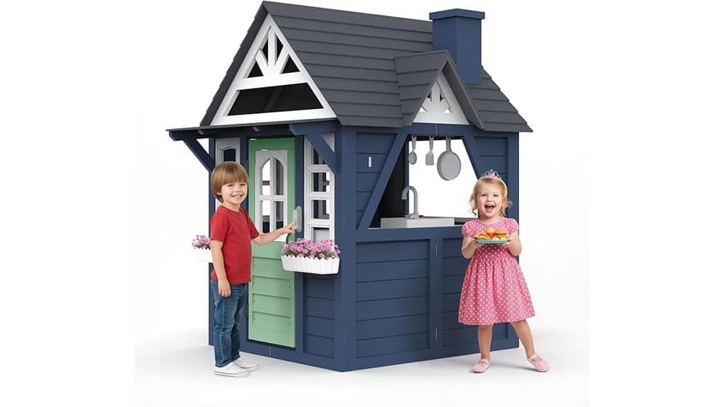 sturdy colorful spacious kids playhouse