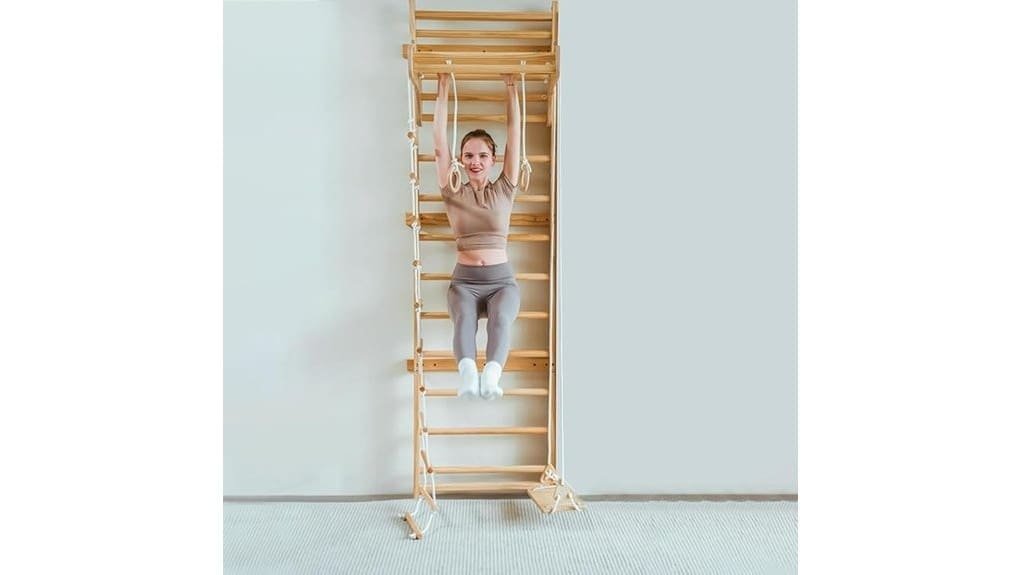 swedish ladder wall gym