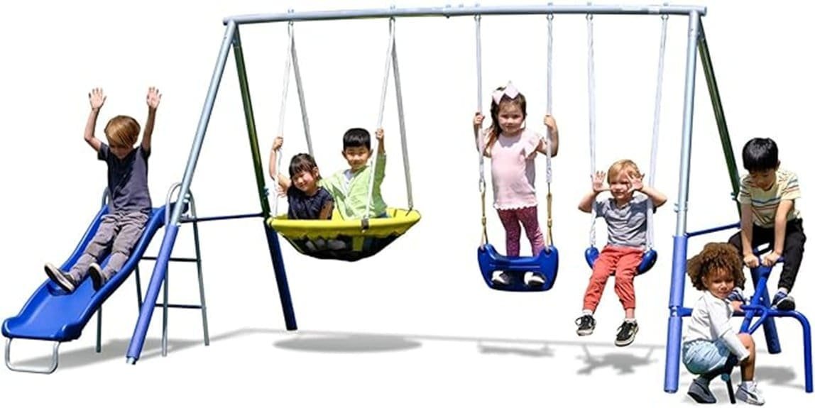 taylor metal swing set