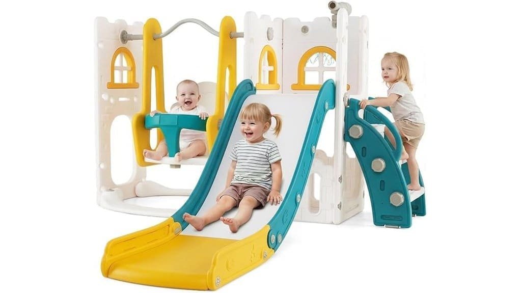 todd friendly compact slide swing