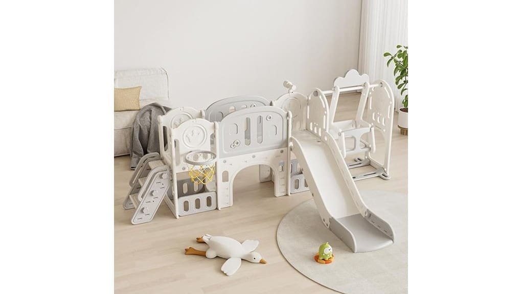 toddler playset with swing