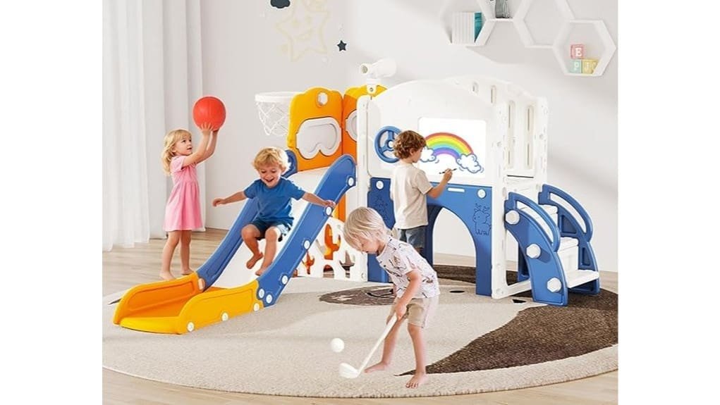 toddler slide and climber