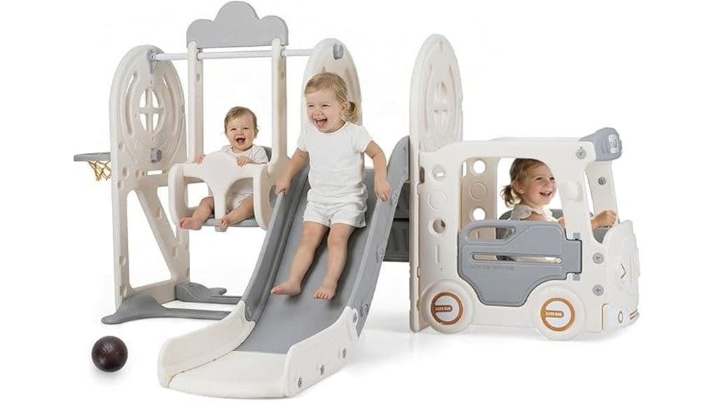 toddler slide and swing
