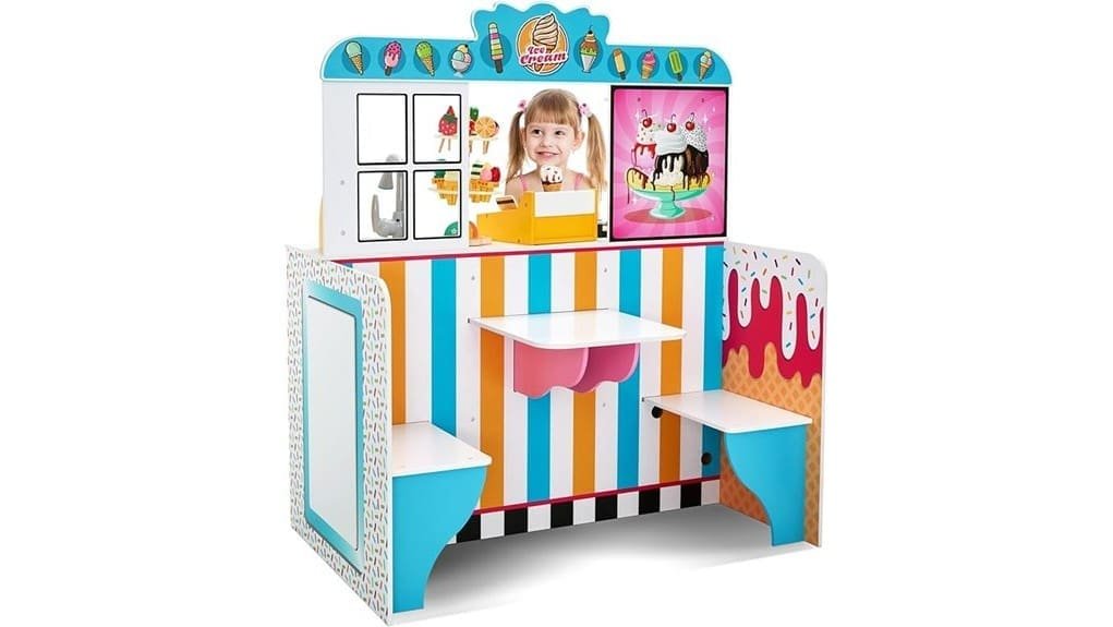toy ice cream shop playset
