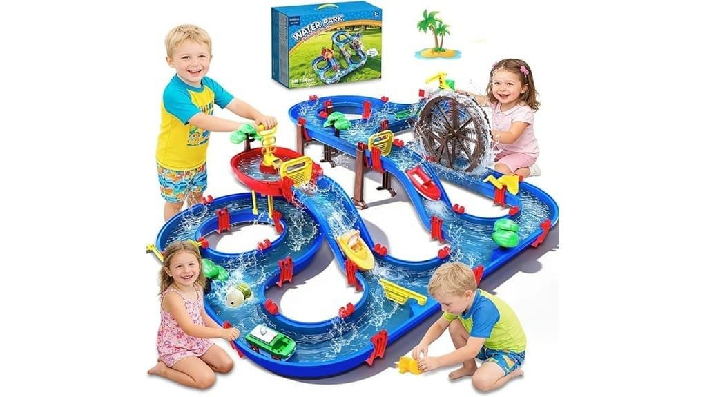 two level interactive watermill table