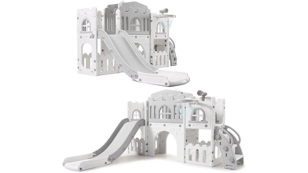 versatile 8 in 1 toddler slide