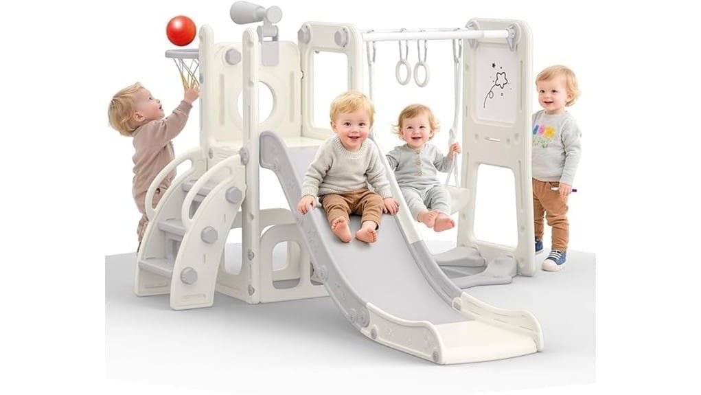 versatile compact backyard playset