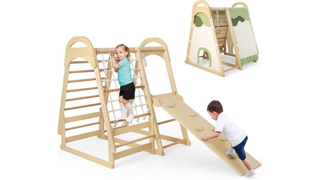 versatile compact indoor playset