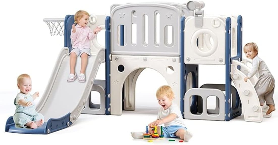 versatile compact toddler playset