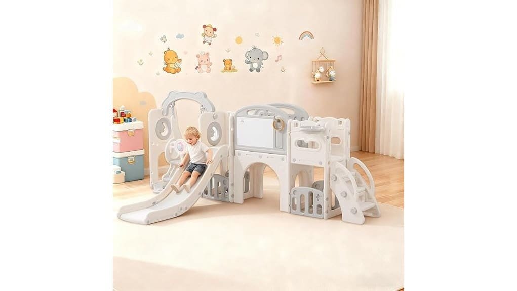 versatile indoor outdoor toddler playset
