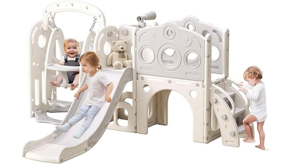 versatile toddler playset features multiple
