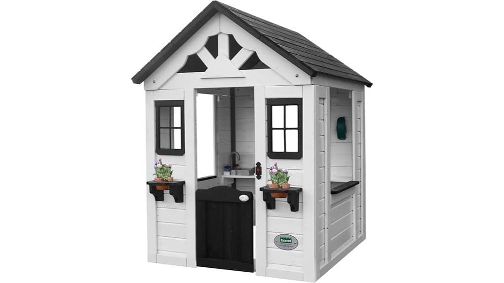 white cedar kids playhouse