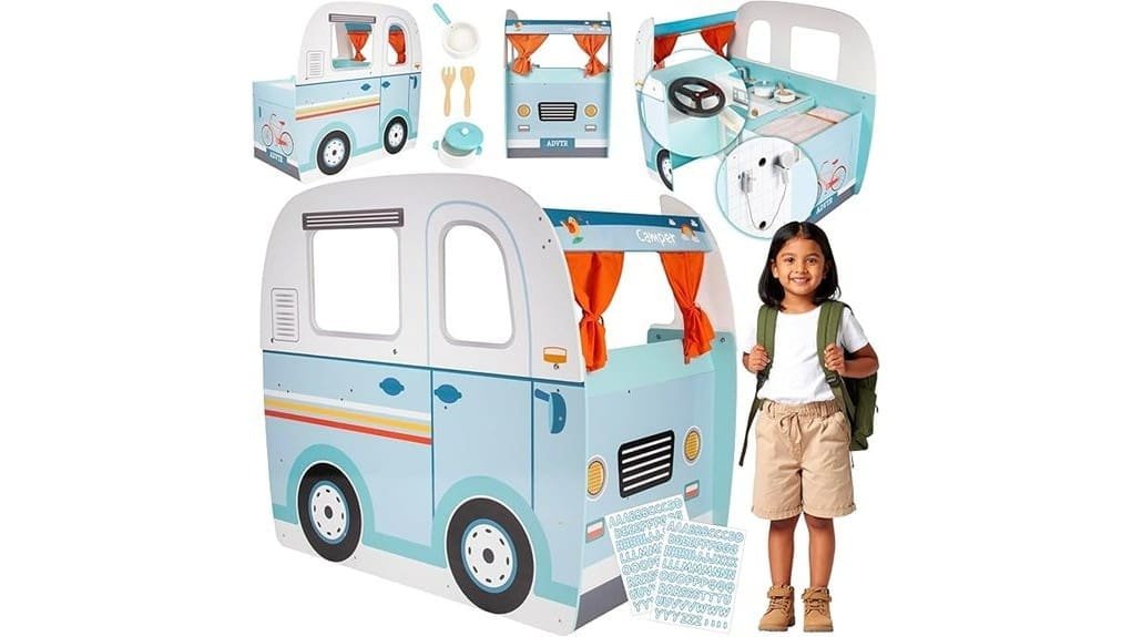 wooden camper van toy