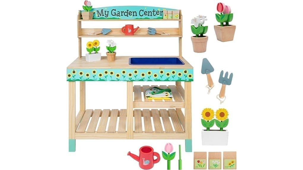 wooden garden playset review