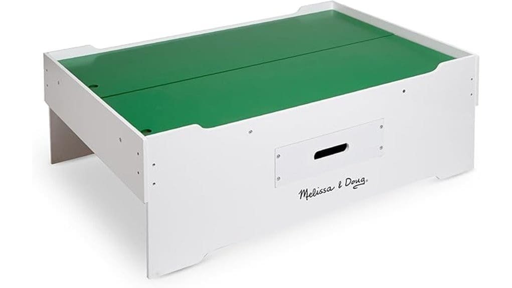 wooden multi activity kids table