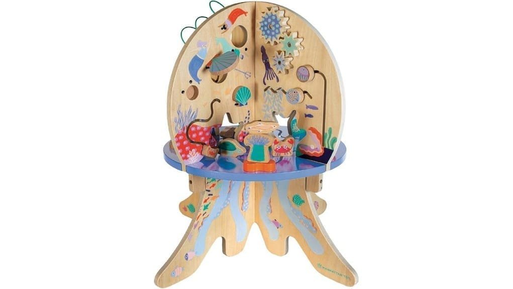 wooden nautical sensory playset