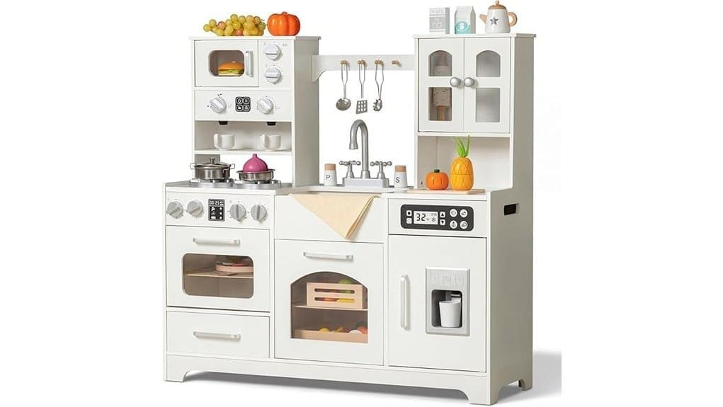 wooden pretend play kitchen