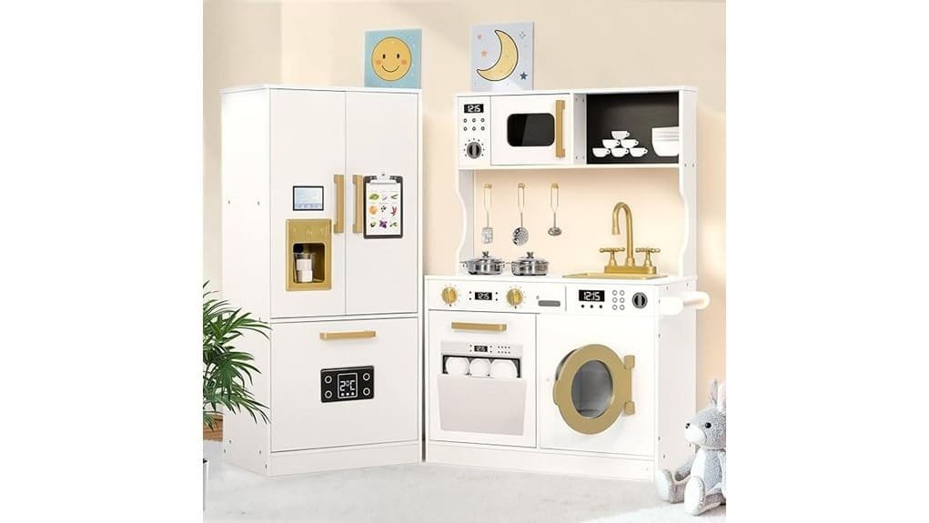 wooden pretend play kitchen