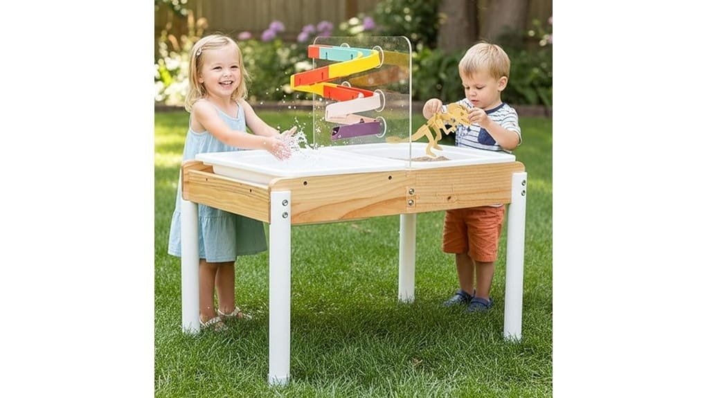 woodtoe toddler sand water table