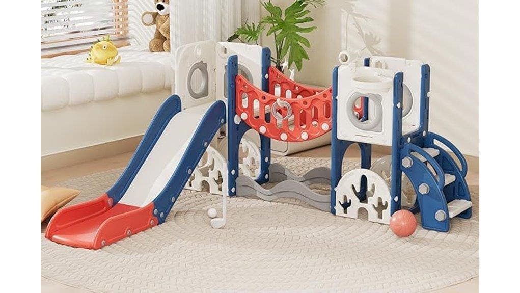 9 in 1 toddler playground slide set