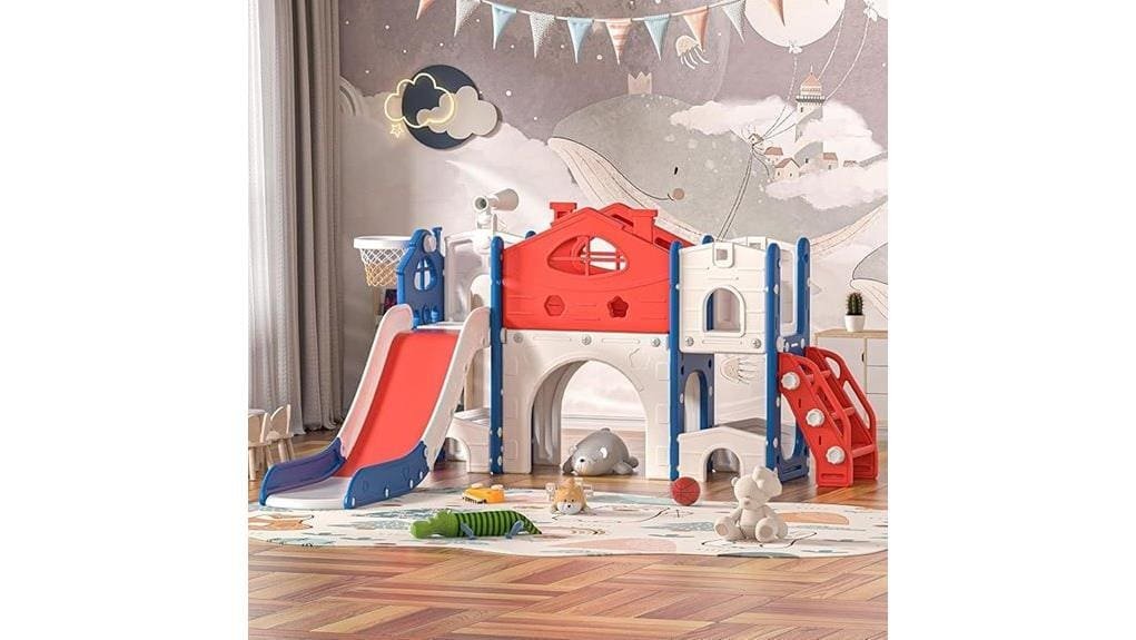 adjustable indoor outdoor toddler slide