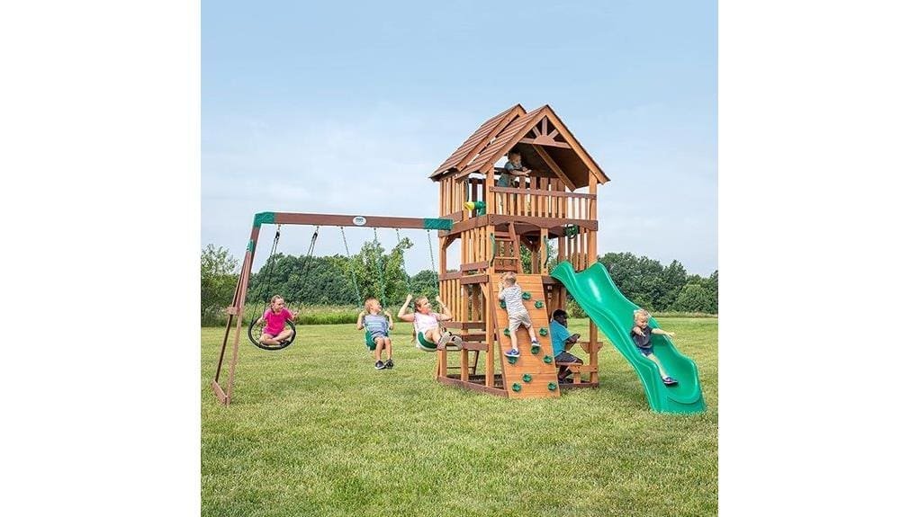 cedar highlander backyard swingset cedar highlander backyard swingset