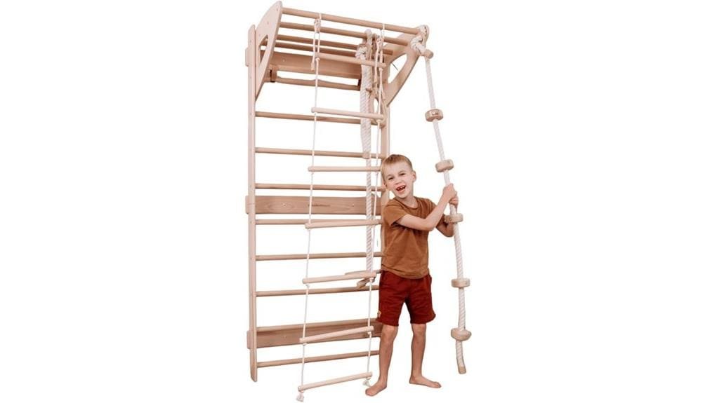 children s indoor climbing playset