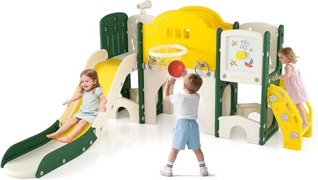 compact indoor toddler playset
