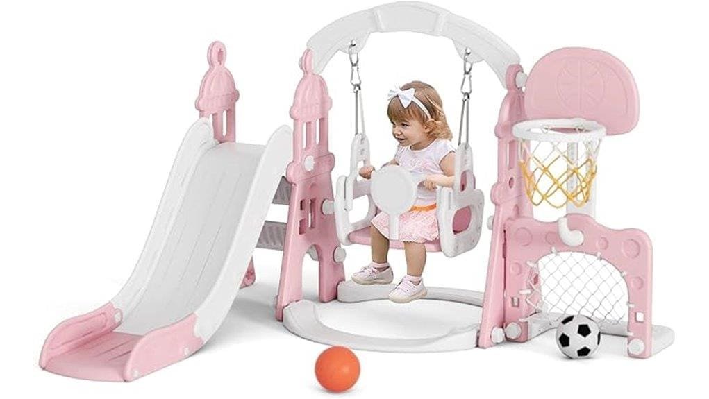 compact versatile outdoor playset