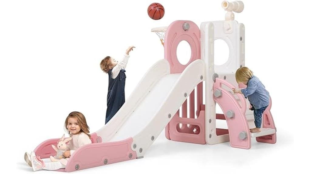 convertible indoor play slide