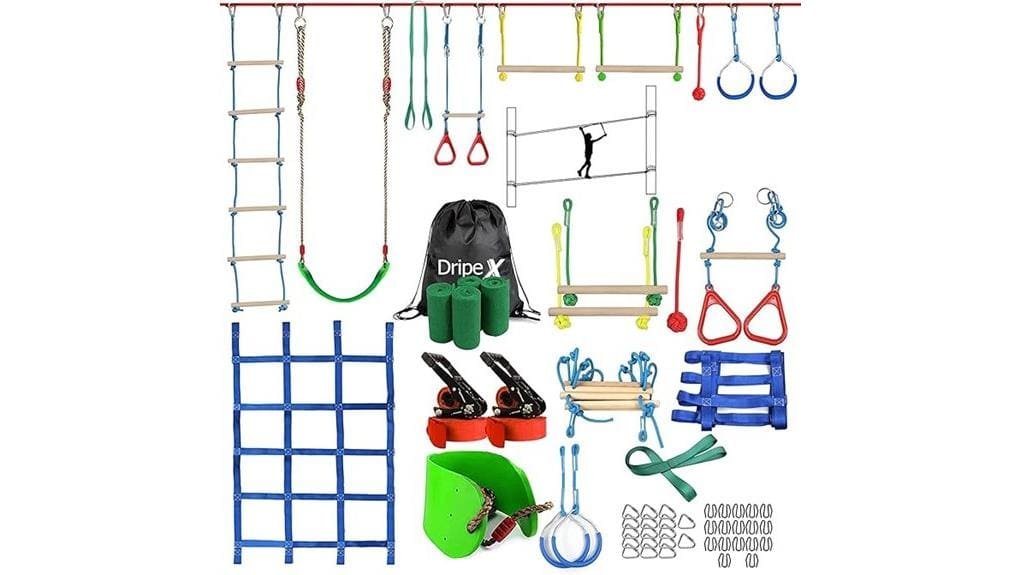 inflatable kids ninja course