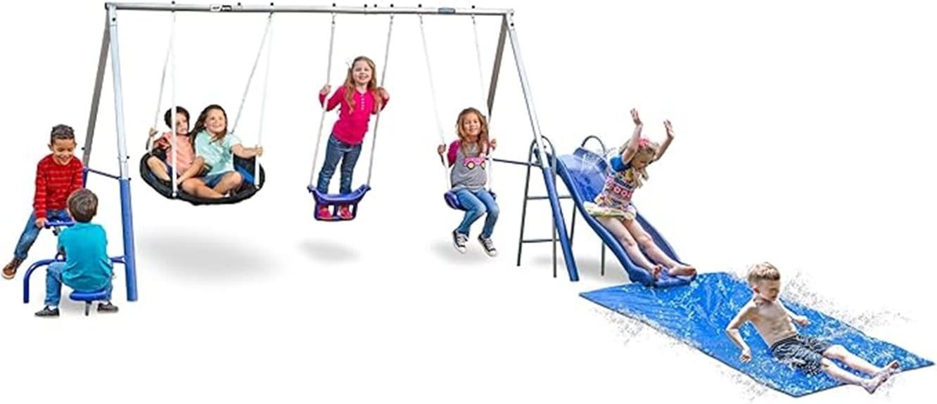inflatable water slide bouncehouse combo
