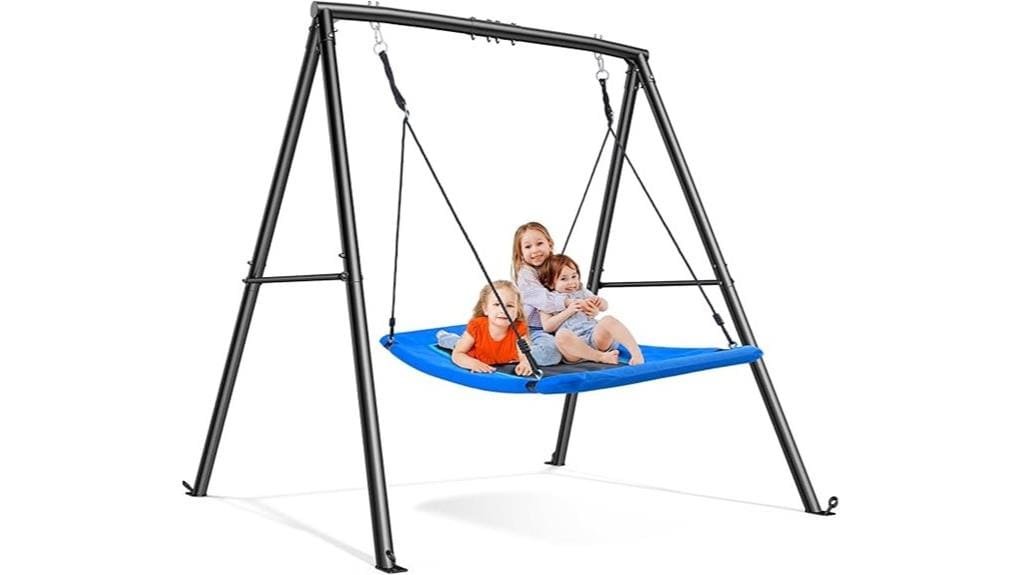 large 60 platform saucer swing