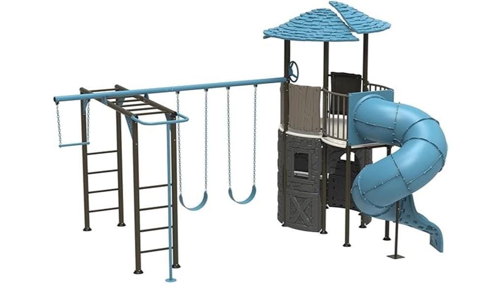lifetime monkey bars playset review