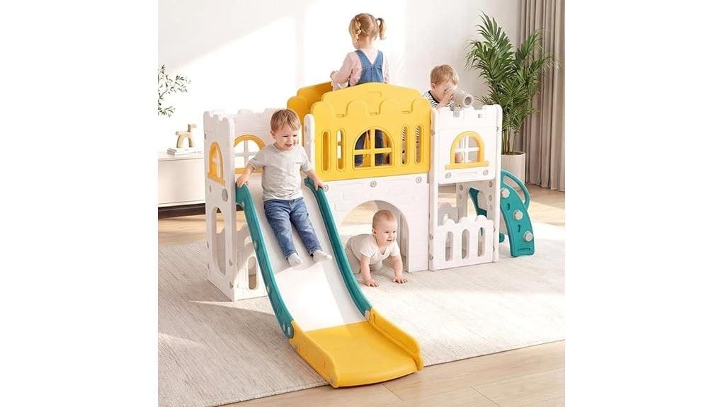 modular toddler slide playset