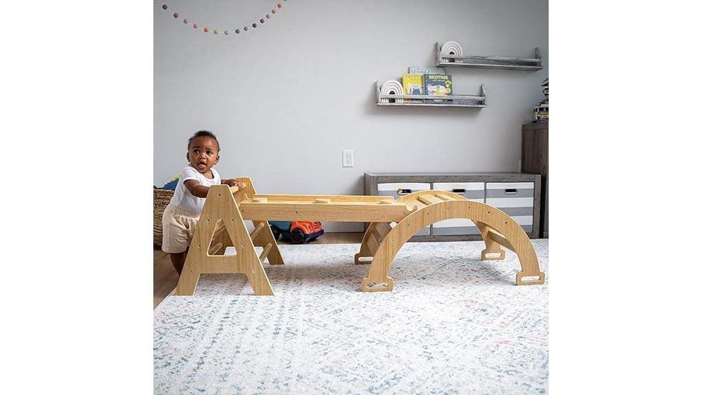 montessori convertible wooden climber montessori convertible wooden climber