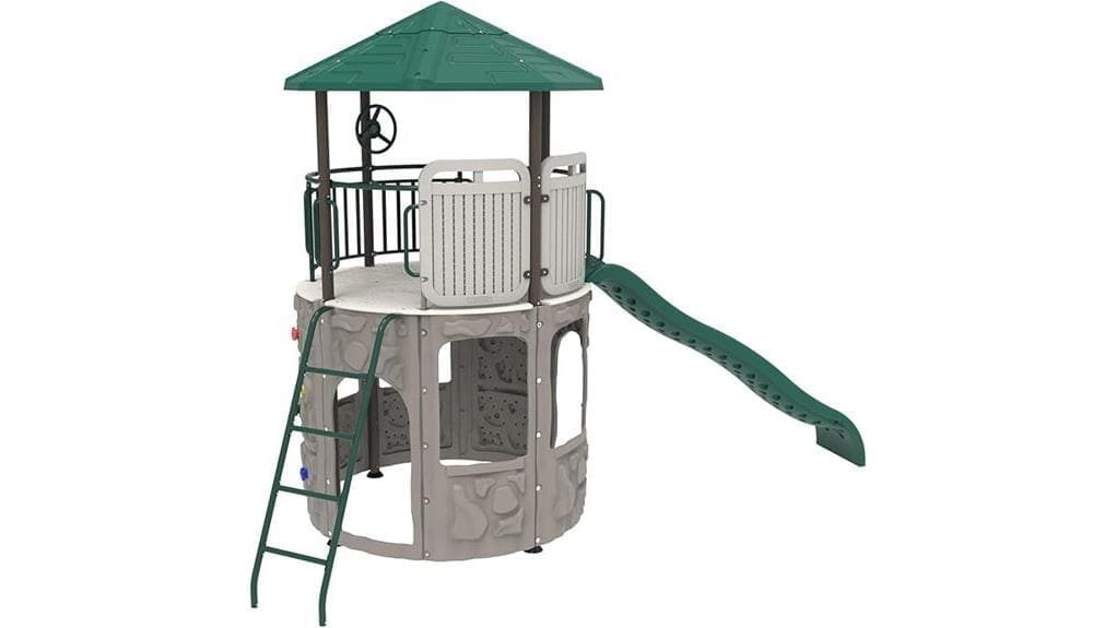 outdoor kids multi level climber
