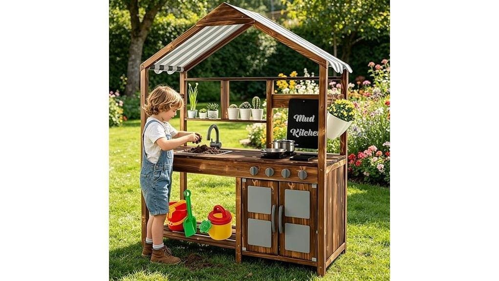 outdoor kids sandy playset