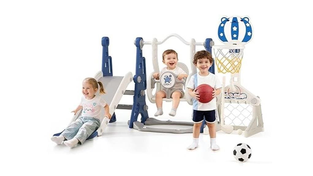 toddler swing and slide