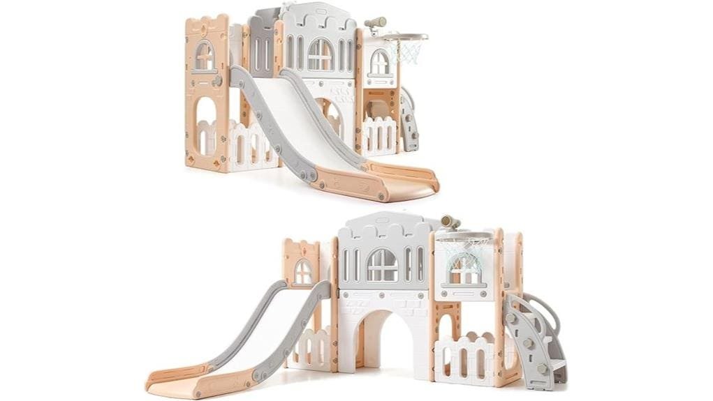 versatile 8 in 1 toddler slide