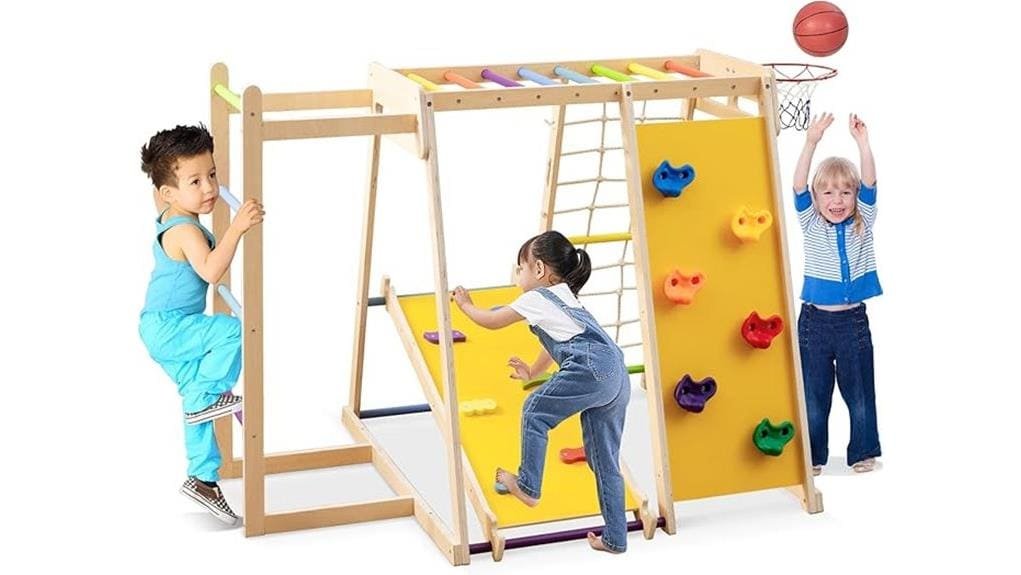 versatile compact indoor kids playset