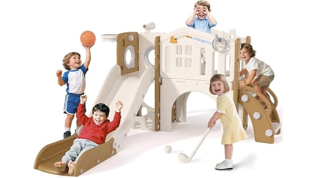 versatile indoor outdoor toddler playset