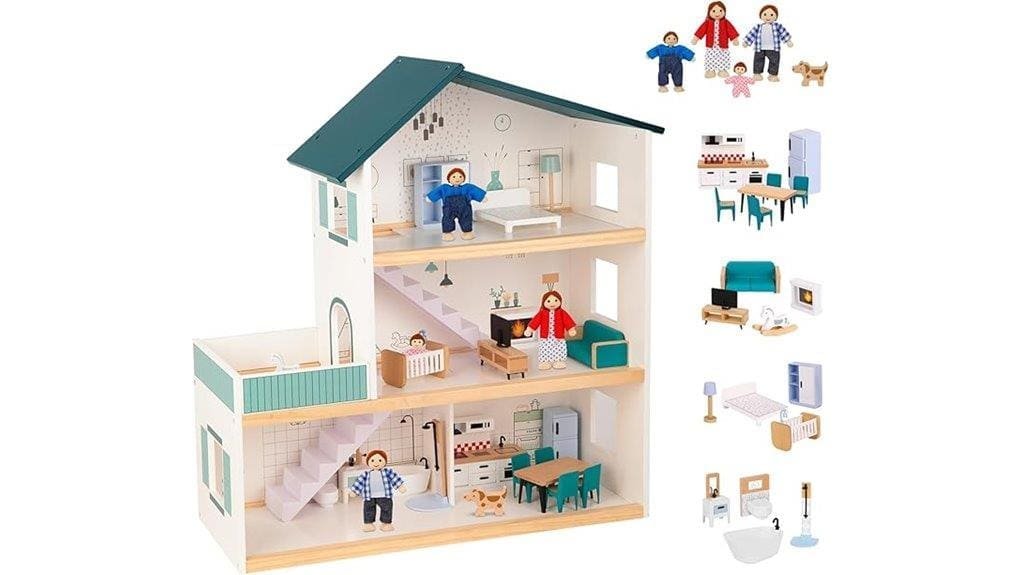 wooden ooak dollhouse review