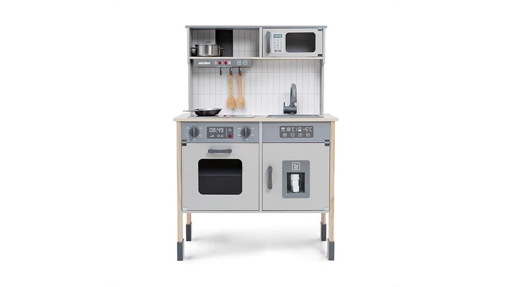 wooden play kitchen review