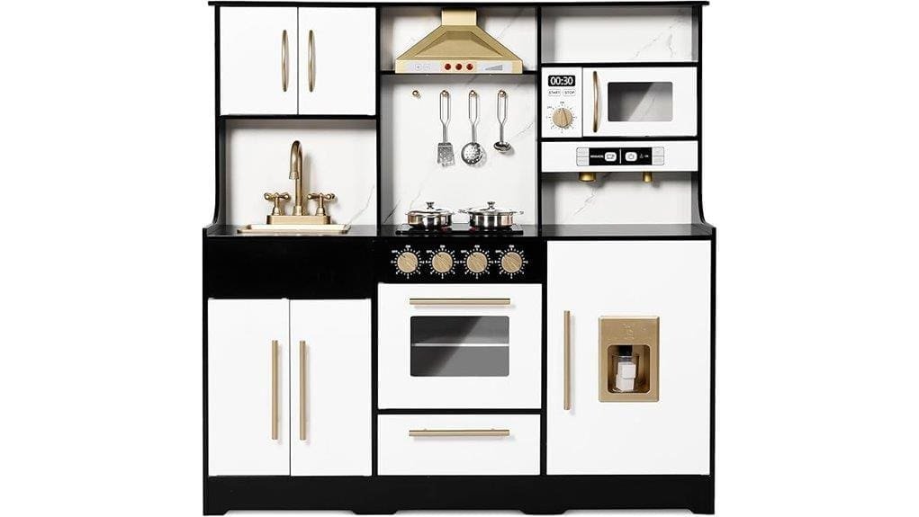 wooden pretend play kitchen